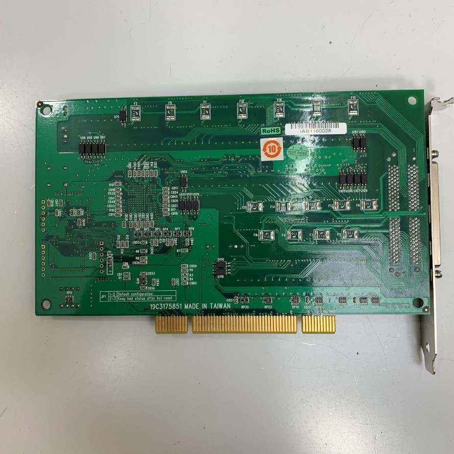 Advantech PCI-1758UD0 REV.A1 01-7 128-Channel Isolated Digital I/O Universal PCI Card Connectors SCSI HDRA-E100 100 Pin Female Connector