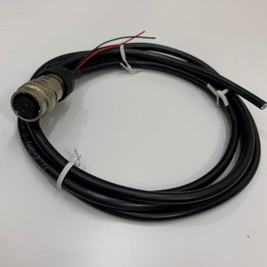 Cáp Mitsubishi MR-BKCNS1-2M Dài 2M 6.5ft Cable SUNTONE SM10-SP2S-M-C to 2 Core Open End Connector For Mitsubishi Encoder Cable Original in Korea