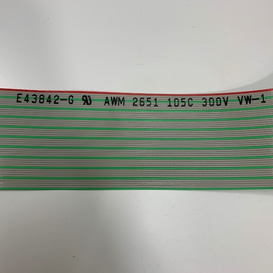 thumbnail image 2 of 2M 8-Way 1mm Pitch IDC Flat Ribbon Cable - 28AWG Gray 300V For Electronics Projects 2 of 4
