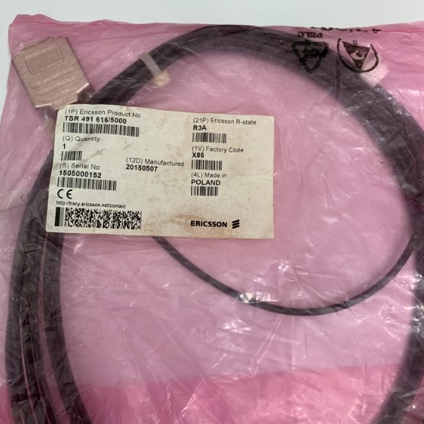 Cáp Kết Nối 5M TSR 491 616/5000 R3A ERICSSON CABLE 20 Pin to RS232 DB9 Female