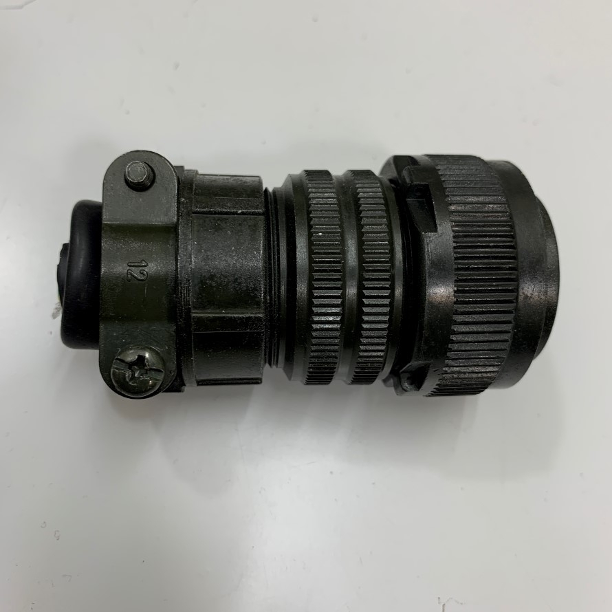 Đầu Jack YEONHAB 22-22 4 Pin Hole Male Connector Aviation Plug MS3057-12A For Robot, Encoder Cable Original in Korea