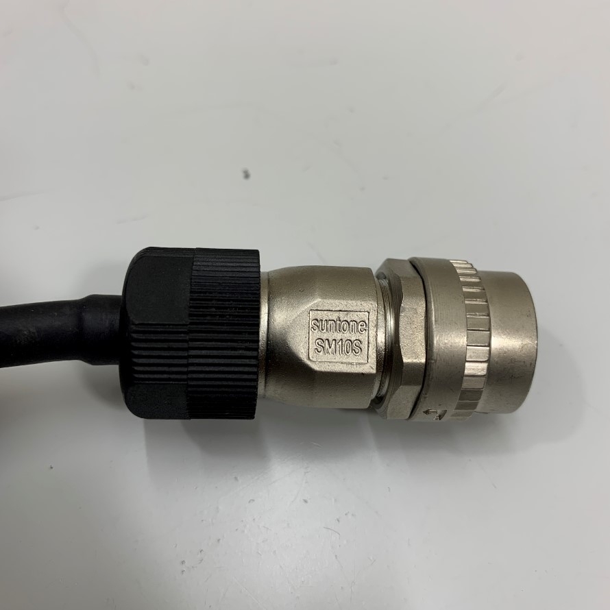 Đầu Jack SUNTONE SM10-SP10S-M 10 Pin Female Connector For Encoder Mitsubishi, Yaskawa Original in Korea