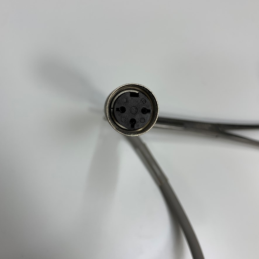 Cáp 0.4M 1.3ft CBL-RINGER-1 Cable M16 3 Pin A-Code Male to Female Circular Connector For Control Industrial Cable