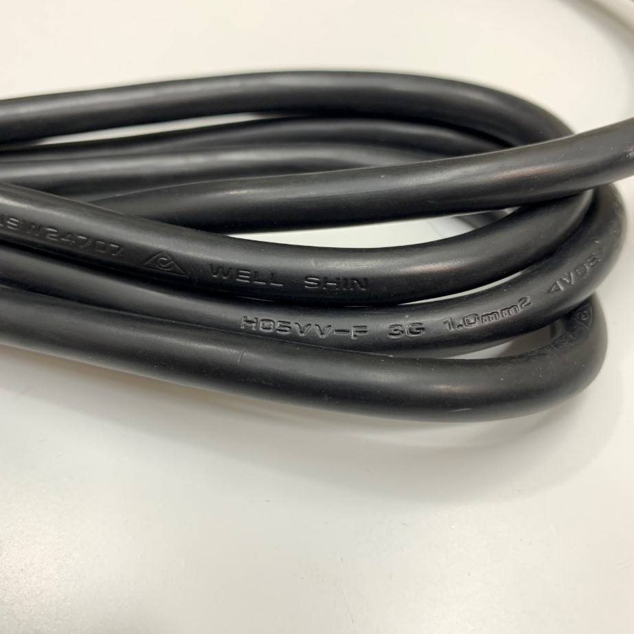 Dây Nguồn Cisco CAB-ACU-C13-UK 7Ft Dài 2M AC Power Cord BS1363A UK to IEC320 C13 10A 250V 18AWG 3x1.0mm² Cable OD 7.2mm in Taiwan