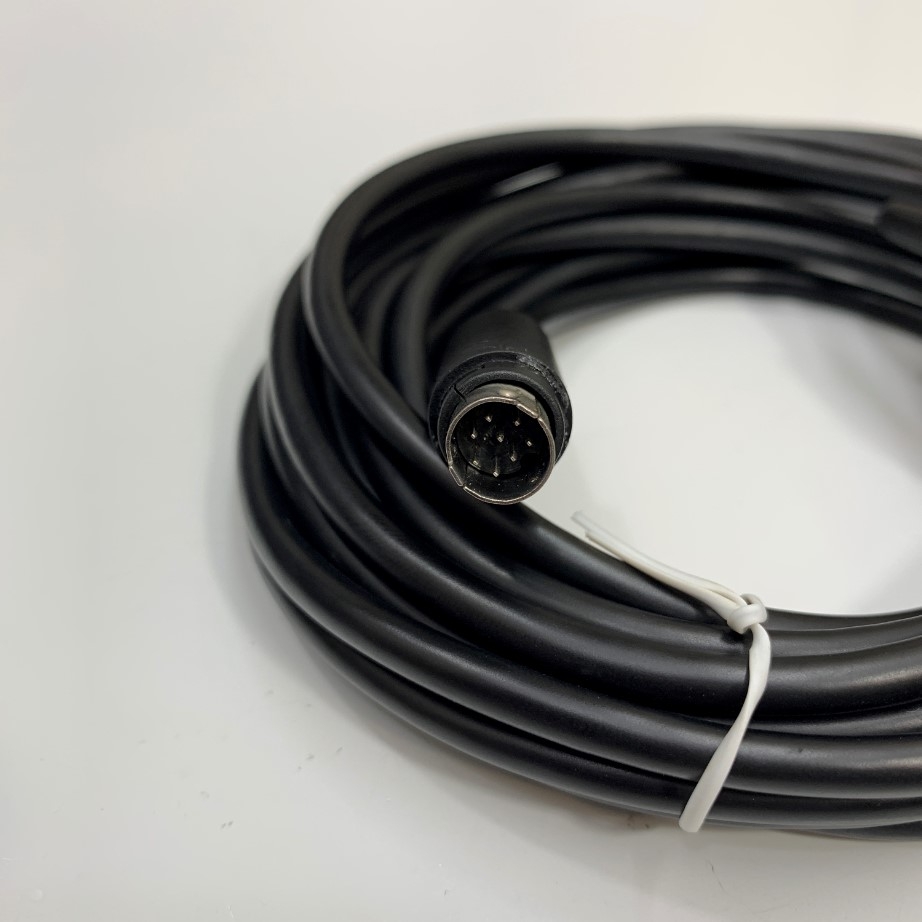 Cáp Lập Trình MT500-FX-3M 10Ft Dài 3M Cable RS-422 Mini Din 8 Pin to DB9 Female For Weinview/Weintek MT500 Series Touch Panel and PLC Mitsubishi FX2N FX1N FX0N Series