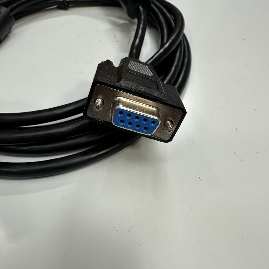 Cáp Lập Trình PLC Programming Cable Allen Bradley 1761-CBL-PM02 8 Pin Mini DIN Male to DB9 Female Serial RS232 Dài 3M