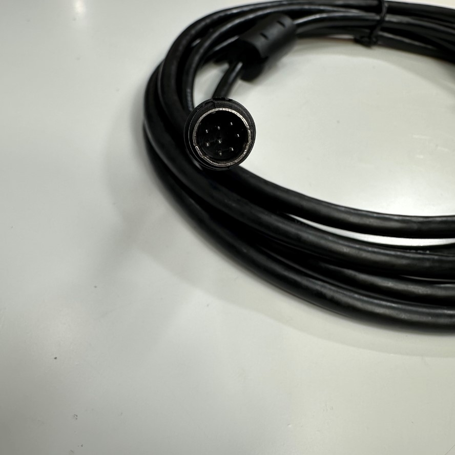 Cáp Lập Trình PLC Programming Cable Allen Bradley 1761-CBL-PM02 8 Pin Mini DIN Male to DB9 Female Serial RS232 Dài 3M