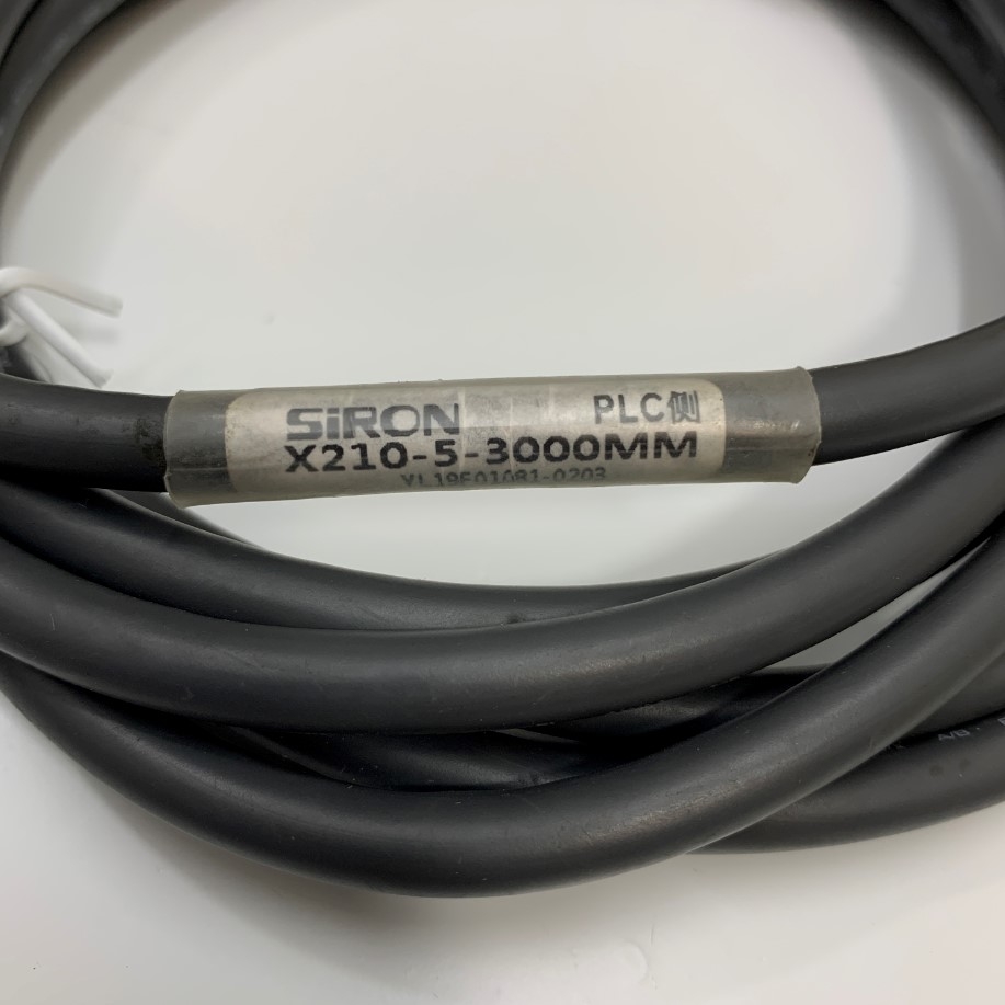 Cáp SIRON X210-5-3000MM 10Ft Dài 3M Cable SIRON A6CON1 40 Pin to IDC 40 Pin Connector For Servo Driver/PLC and Terminal Block Breakout Board