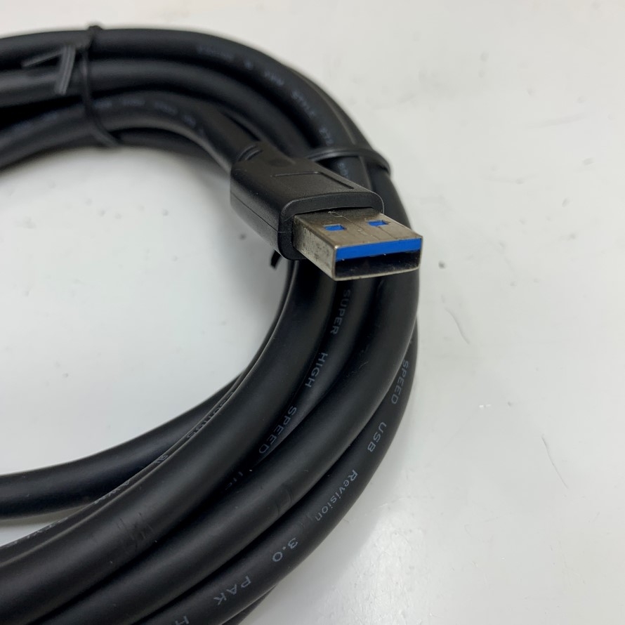 Cáp 3M 10ft Original Industrial Camera USB 3.0 Type A to Type B Cable Locking Screw