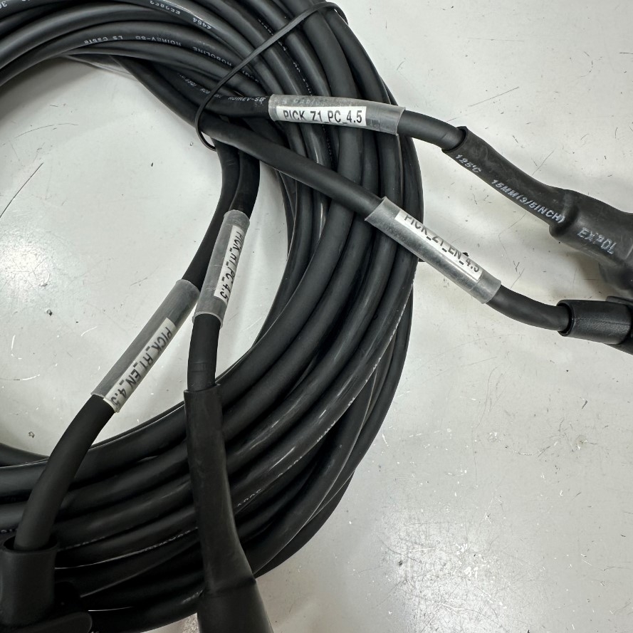 Cáp 4.5M 15ft DB25 Pin Male Cover Shell/Hood Housing Metal to 2 Port MDR 26 Pin Male + Power Cable For Servo Industrial Control Cable
