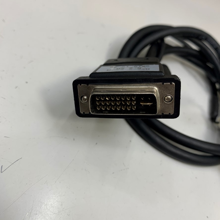 Cáp Chuyển Đổi 0.5M DVI-0-2CAM-N-0.5M Connector DVI-I 24+5 Male to 2 Port Hirose 12 Pin Female HR10A-10P-12S(73) and Power Y Splitter Cable For Industrial Camera Power Supply Sony CCD CCTV