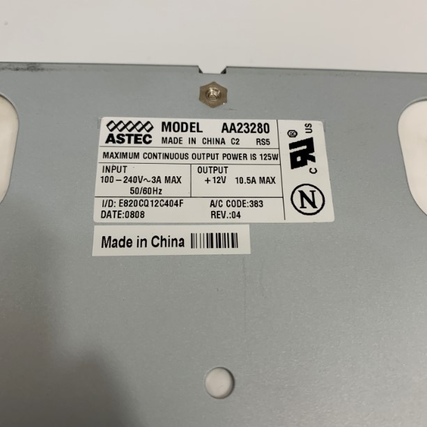 Bộ Cisco 341-0098-02 AC Power Supply AA23280 12V 10.5A 125W ASTEC