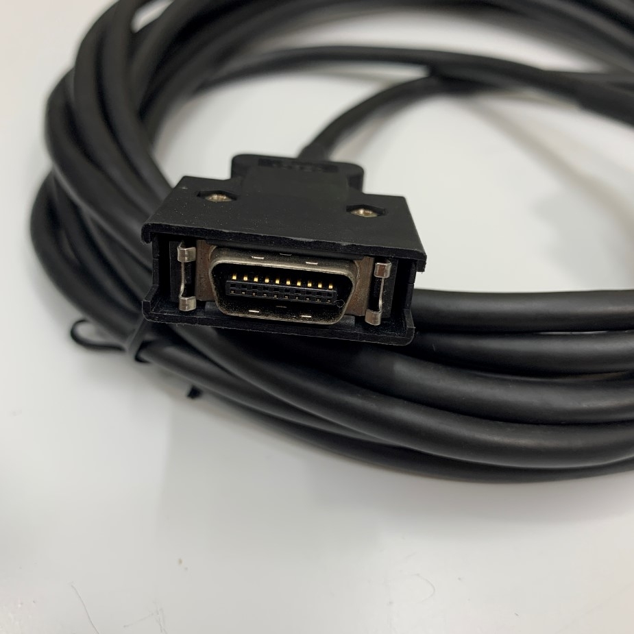 Cáp MDR 20 Pin Male to CN20 Pin Signal Data Cable 5Ft Dài 1.5M For Port CN2 Sanyo Denki PY2C015U0XXXC05 Servo Amplifier and Bảng Mạch Điều Khiển Internal PC Board Sanyo Denki