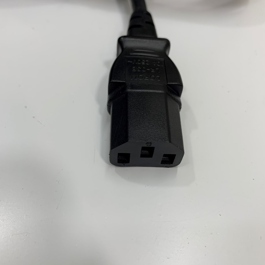 Dây Nguồn Honeywell 321-668-001 LOROM LR-43A LR-03B Australia & China Chuẩn 3 Chân Chéo Tam Giác AC Power Cord GB2099 to C13 10A 250V 3x1.0mm² Length 2.5M
