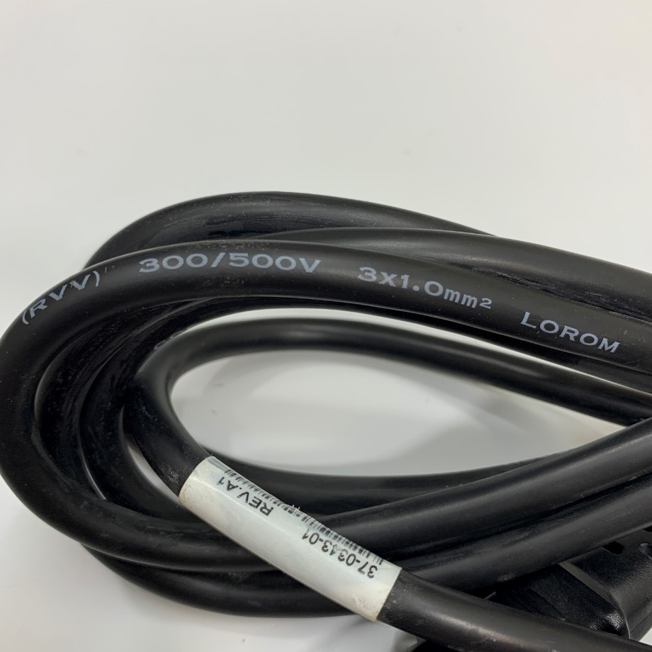 Dây Nguồn Cisco 37-0343-01 AC Power Cord Australia & China IEC60320 IEC C13 LOROM LR-43A LR-03B 10A 250V 3x1.0mm² Length 2.5M