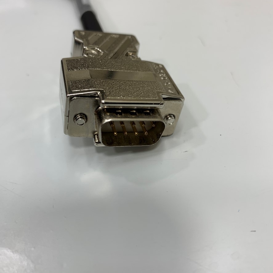 Cáp 1.8M 6ft SEL Cable C387-SEL-751 to SEL-3010 Communication RS232 Serial DB9 Male to DB9 Male Cable Shielded For Rơ Le Bảo Vệ Bộ Cấp Điện SEL-751 Feeder Protection Relay Schweitzer