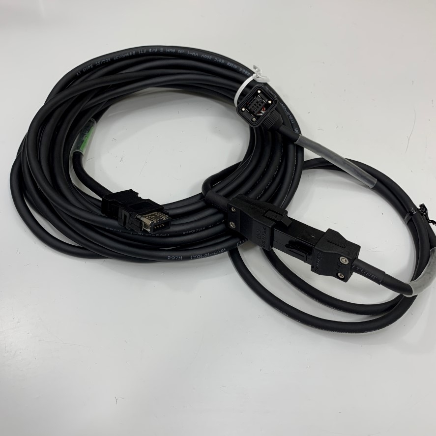 Combo Cáp Original MR-EKCBL7M-L + MR-J3JCBL1M-A1-L SAMWON IOLINK Dài 8M 26ft For Mitsubishi Servo Encoder Cable IOLINK in Korea