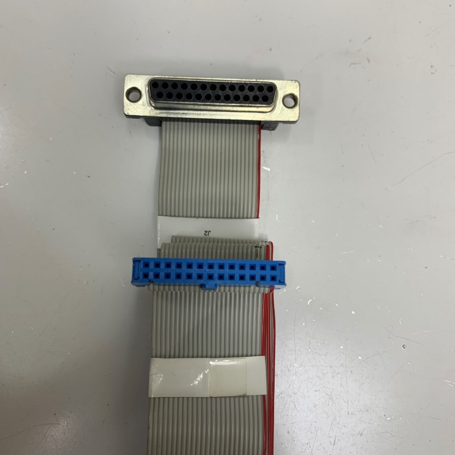Cáp 0.7M IDC 26 Pin Female Pitch 2.54mm to DB25 Female Motherboard Parallel Port Connector Cable