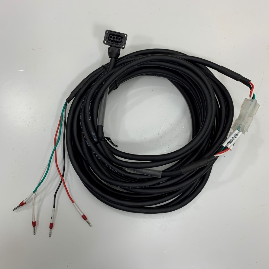 Combo Cáp Original PWCNK1-7LS-J3 + MR-PWS2CBL1M-A1-H SAMWON IOLINK Dài 8M 26ft For Mitsubishi Servo Encoder Cable IOLINK in Korea