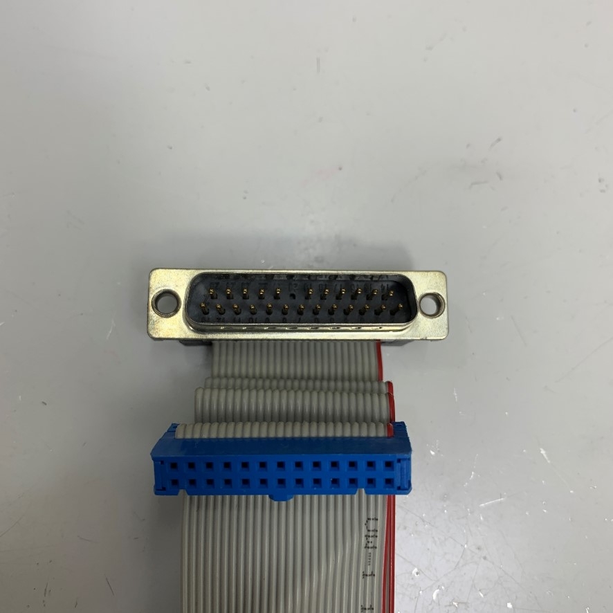 Cáp 0.7M IDC 26 Pin Female Pitch 2.54mm to DB25 Male Motherboard Parallel Port Connector Cable