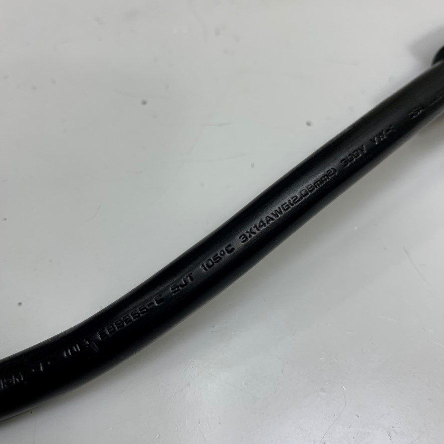 Dây Nguồn Máy Chủ Dài 1M 3.3ft Server Dell EMC Lian Dung AC Power Cord Cable 038-004-004 Jumper Cord IEC C19 to C20 16A 250V 14AWG 3x2.08mm² 105°C UL CSA OD 9.5mm For Rack PDU UPS APC