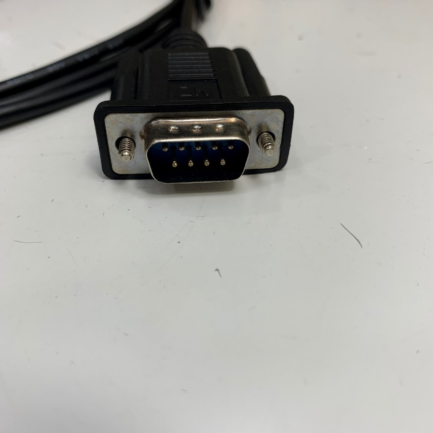 Cáp 1.4M RS232 Cable DB25 Male to DB9 Male Communication Null Modem Cable