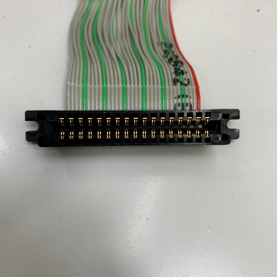 Connector Hirose 34 Way IDC 9G21S Card Edge II Series Female Edge Mount 34 Contacts 2.54mm Pitch 2 Row For Board BCD AA-326-4630C Port Centronics 36 Pin Male Kyowa WGA-710A