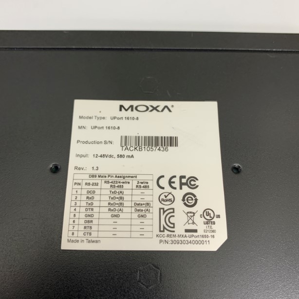 Bộ Chuyển Đổi Moxa UPort 1610-8 USB to 8 Port RS-232 Serial Hub