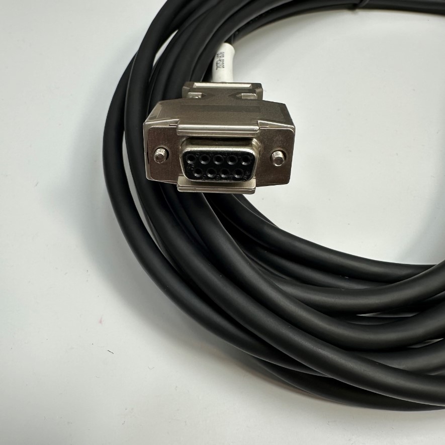 Cáp 7M 23ft BCR-RS232 Cable Connector DB9 Female Metal to E-CON EZ-CLAMP 3 Pin Male For RS232 Communication Data Cable