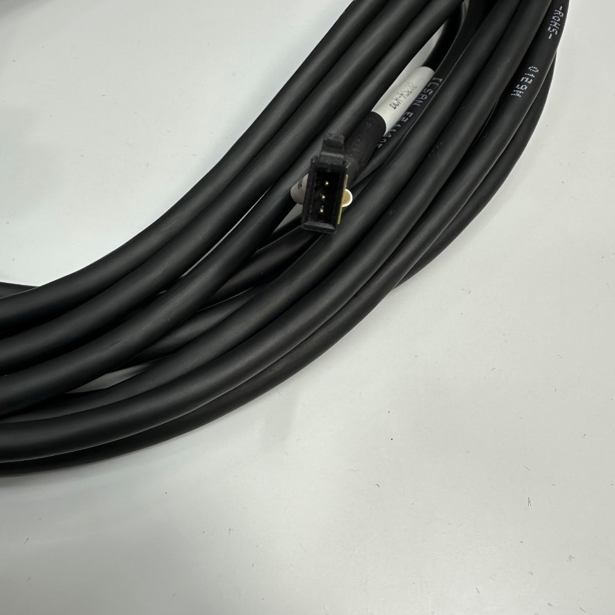Cáp 7M 23ft BCR-RS232 Cable Connector DB9 Female Metal to E-CON EZ-CLAMP 3 Pin Male For RS232 Communication Data Cable