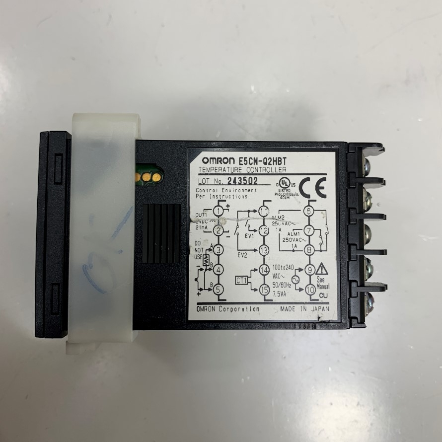 Đồng Hồ Điều Khiển Nhiệt Độ Omron E5CN-Q2HBT Hàng Original Theo Thiết Bị Đã Qua Sử Dụng Omron E5CN-Q2HBT Electronic Temperature Control in Japan