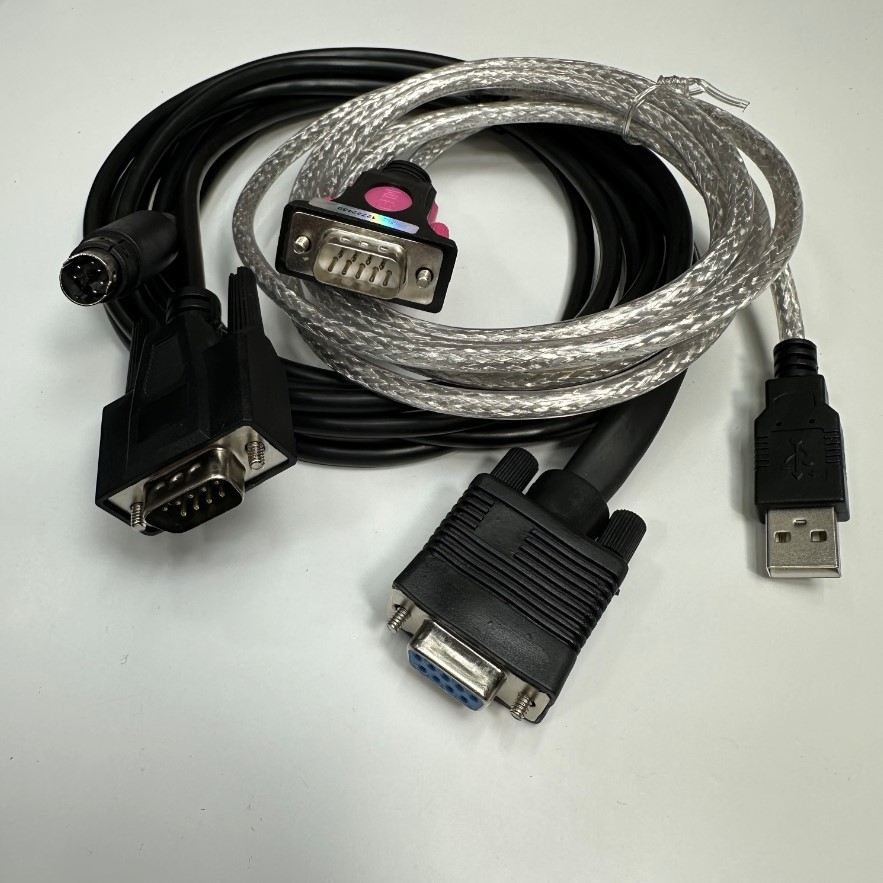 Cáp 3M 10ft USB-LG-XGB FTDI Chip Serial Adapter Cable For LG LS K120S series PLC programming Cable