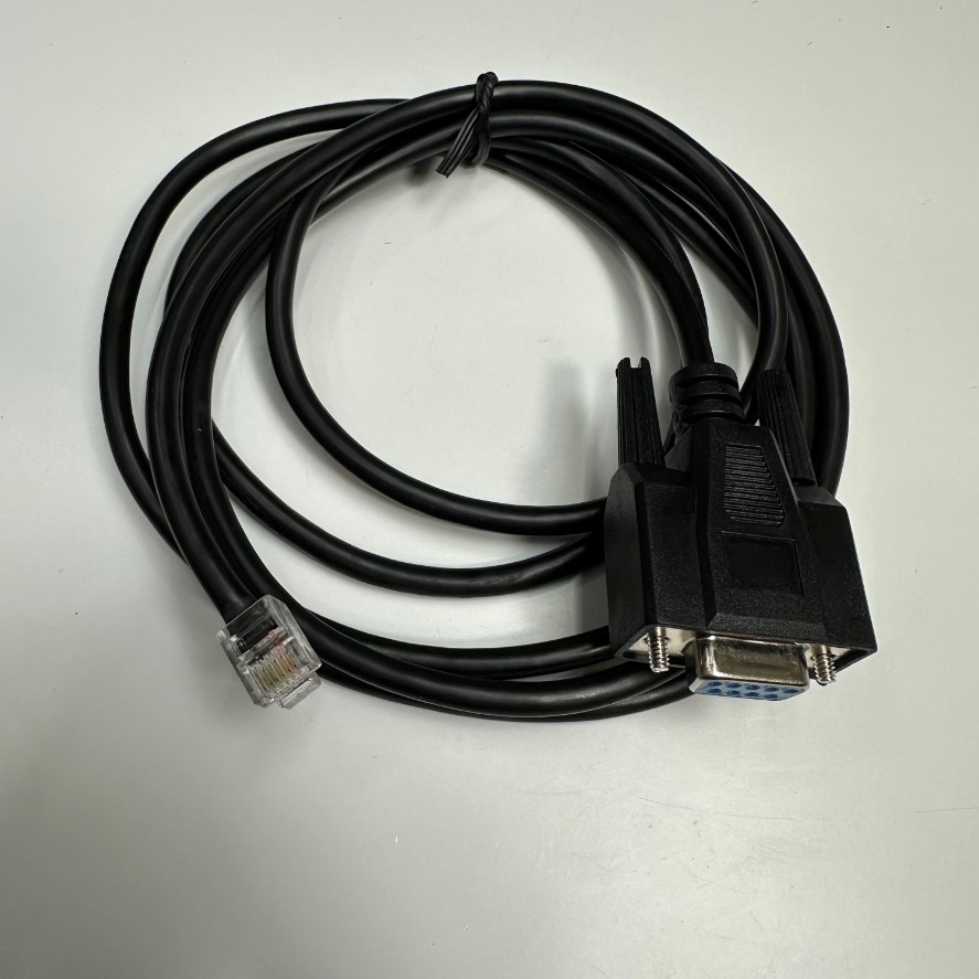 Cáp 3M 10ft FloBoss S600 FSFB-S600/3080017 Cable For Thiết Bị Đo Lưu Lượng Emerson Floboss S600+ Flow Computer Programming Download Data RS232 Serial Cable