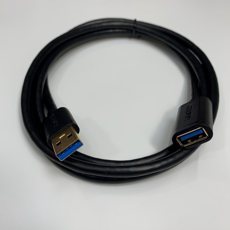 Cáp 4M 13ft Cable USB 3.0 Type A to Micro B Male With Screw Locking Data Transmission For Industrial Basler, Hikrobot, Microscope Digital Camera USB3.0 Transfer Rates 5Gbps
