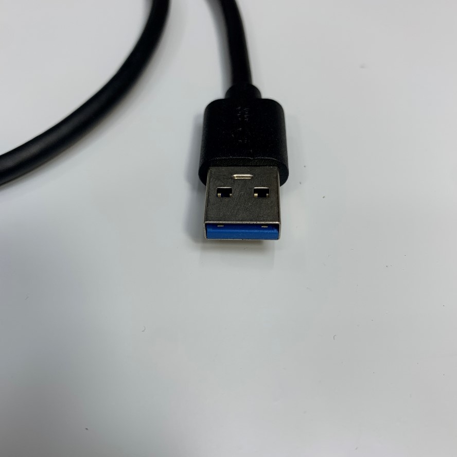 Cáp 0.5M 1.6ft USB 3.0 to Type-C Data Transfer 5Gbit/s 80°C 30V VW-1 Shielded For Máy Kiểm Kho Zebra MC9300, TC25, MC2200/MC2700, MC9300, TC20 Máy Kiểm Kho ATID Reader ATS100