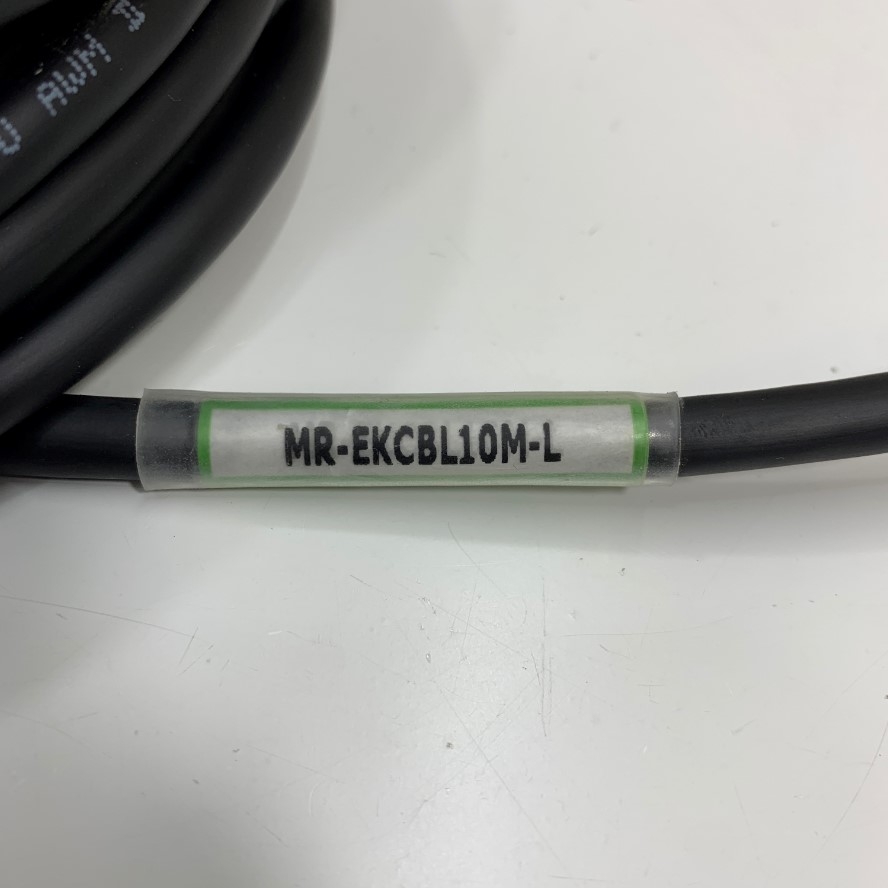 Cáp Original MR-EKCBL10M-L SAMWON IOLINK Dài 10M 33ft For Mitsubishi Servo Encode Cable E173743 24AWGX3P VW-1 AWM II A/B FT1 80°C 300V in Korea