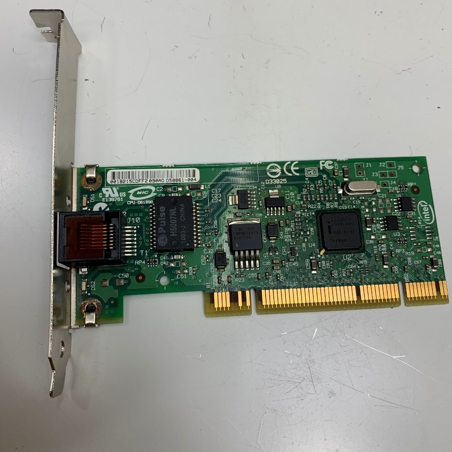 Basler GigE Cameras Intel PRO/1000 Network Adapter PCI Card Chipset Intel® 82541PI Gigabit Ethernet For Industrial PC, Desktop Computer GigE Interface