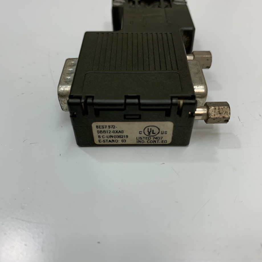 Đầu Nối SIEMENS 6ES7972-0BB12-0XA0 Connector Hàng Original Theo Thiết Bị Đã Qua Sử Dụng