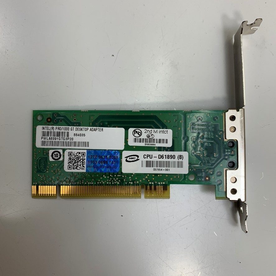 Basler GigE Cameras Intel PRO/1000 Network Adapter PCI Card Chipset Intel® 82541PI Gigabit Ethernet For Industrial PC, Desktop Computer GigE Interface