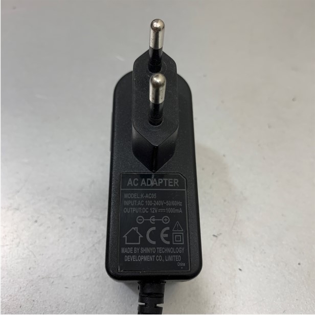 Adapter 12V 1A K-AC05 Connector Size 5.5mm x 2.5mm