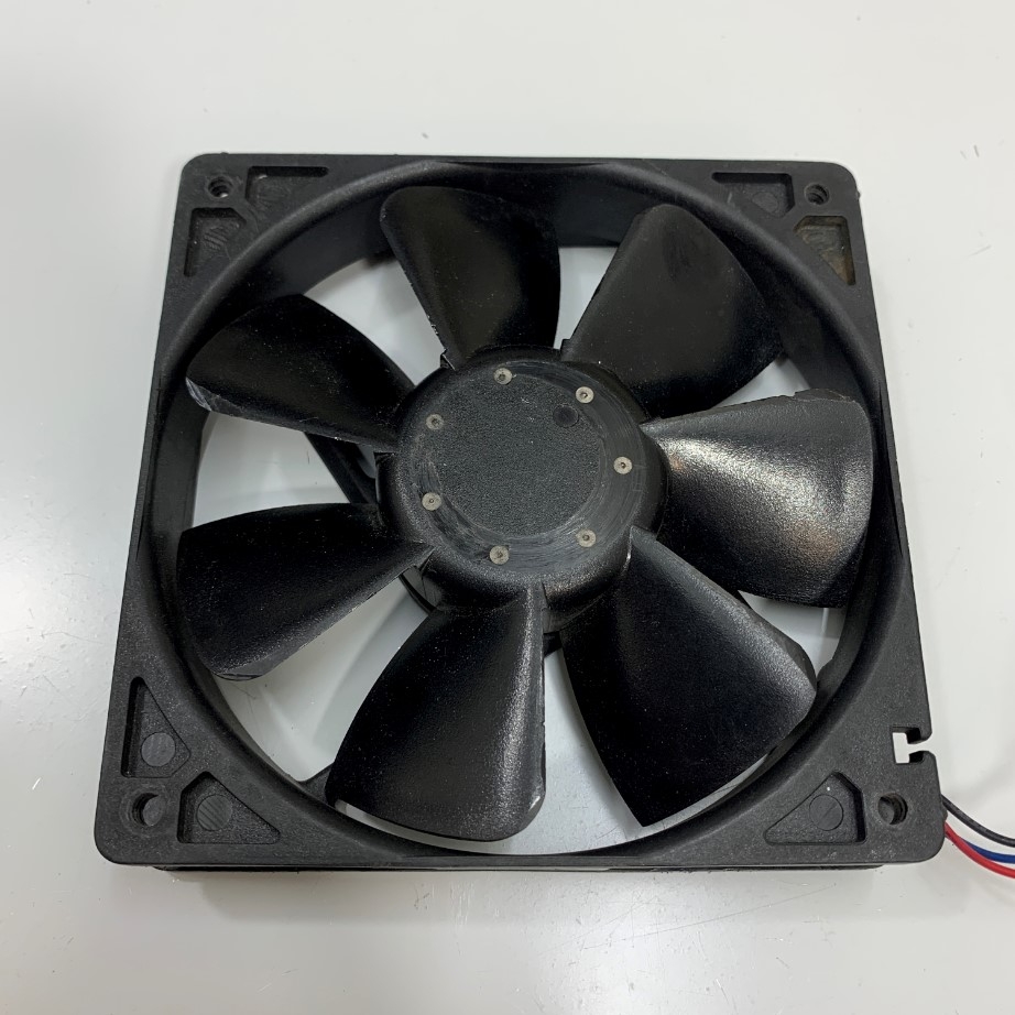 Quạt Hút Tản Nhiệt Công Nghiệp Fan Delta WFB1212M 12V 0.33A 119x119x25mm Hàng Original Theo Thiết Bị Đã Qua Sử Dụng