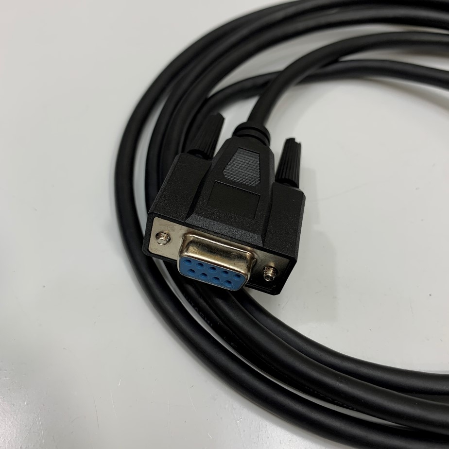 Cáp KR-LK3 RS-232C Cable Interlink Connection Cross 17Ft Dài 5M Shielded Conversion Type DB9 Female to Female For DOS/Windows Personal Computer and Transferring Data