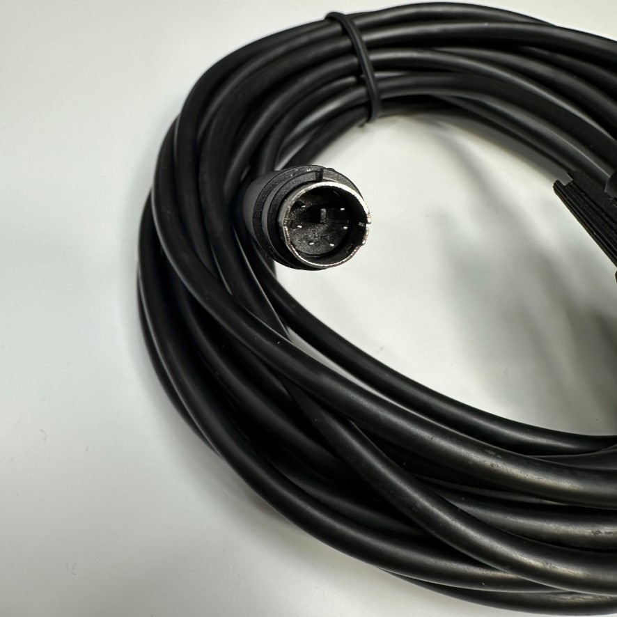 Cáp 5M 17ft LS PLC PMC-310S RS-232C Loader Cable Shielded Connector Mini Din 6 Pin to DB9 Female For LS PLC XGB Series witch Computer Communication