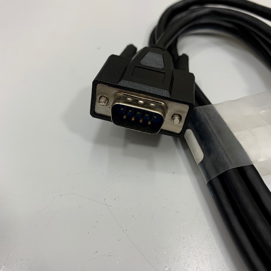 Cáp RS232 Serial Link Communication RS232 DB9 Male to Female Shielded Cable Dài 1.8M For Watson Marlow 323U/D Pumps witch Computer