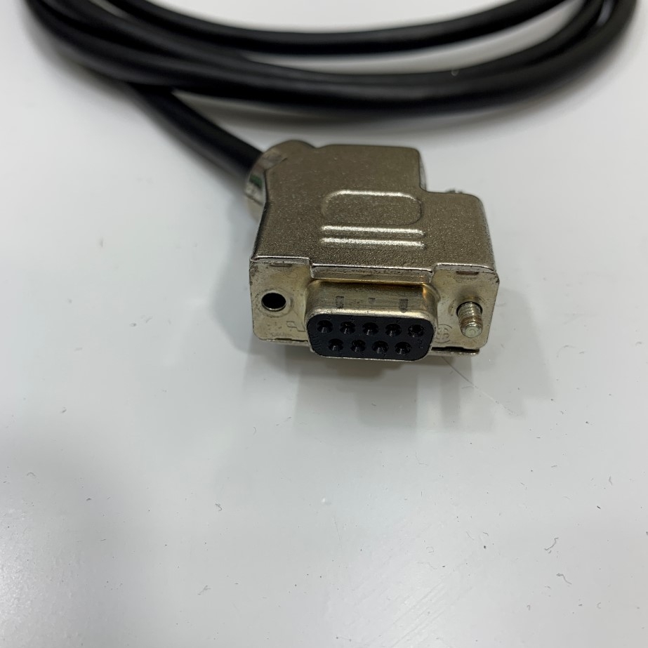 Cáp RS232-61601 Cable 10Ft Dài 3M Shielded Conversion Type Connector 60° DB9 Female to Female For DOS/Windows Personal Computer and Transferring Data