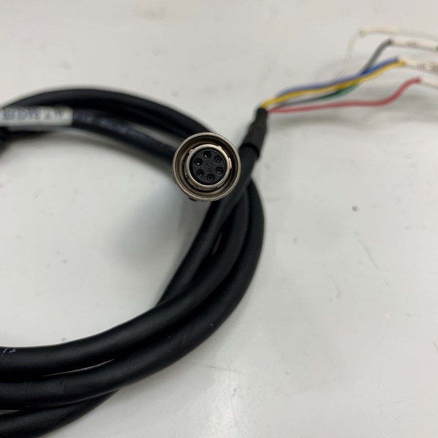 Cáp 1M 3.3ft MV-ACP-H6P-Open-ST-1M Power & I/O Cable Connector Hirose HR10A-7P-6S(73) 6 Pin Female to 6 Core Open For Industrial Camera Power Trigger I/O Signal Cable