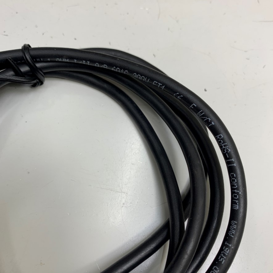 Cáp 1.6M Power Cable Connector Hirose HR10A-7P-6P(73) 6 Pin Female to 2 Core For Basler AVT GigE Sony CCD Industrial Camera Power Signal Cable