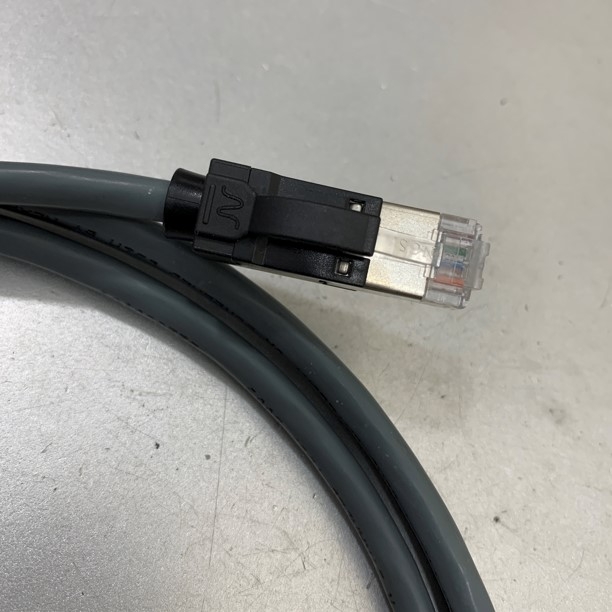 Dây Cáp Hàn Và Đấu Mạch Điều Khiển Nexans CAT6A SFTP RJ45 to 8 Core Outside Diameter 5.8mm Colour Grey Length 1M