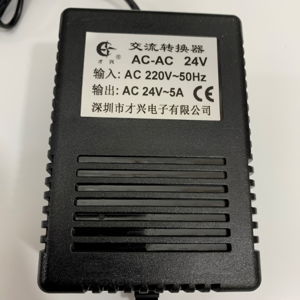 Power Adapter AC to AC 24V 5A Connector Size 5.5mm x 2.1mm For CCTV Cameras And Camera AHD Speed Dome PTZ Camera Dahua HIKVISION Panasonic