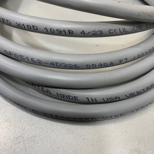 Dây Cáp Hàn Và Đấu Mạch Điều Khiển SYSTIMAX CAT6A U/UTP 8 Core Outside Diameter 7.3mm Colour Grey Length 1M
